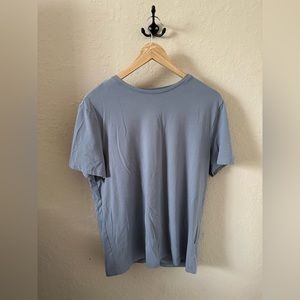 Size Large Gray H&M Slim Fit Short Sleeve Tee
